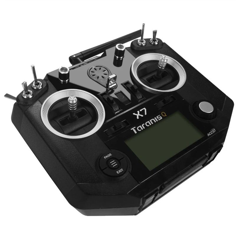 

Newest FrSky Taranis Q X7 QX7 2.4GHz 16CH Transmitter For RC Multicopter FRSKY X7 Flight Remote Control Black