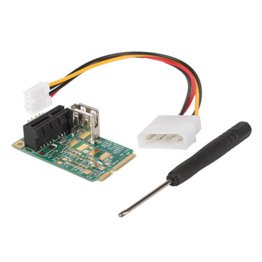 Мини PCIE для PCI Express сетевой слот профессиональный адаптер 4Pin тестовый инструмент расширения высокоскоростные Компьютерные аксессуары стабильный