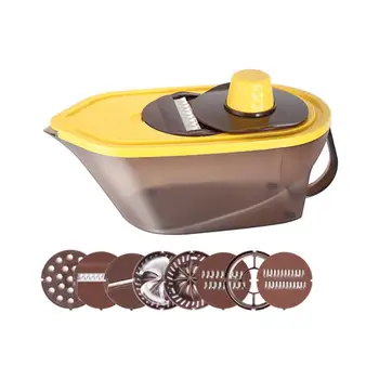

12PCS/Set Multi-function Vegetable Cutter Potato Manual Shredder Slicer Home Kitchen Carrot Wire Grater