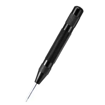 

5'' Automatic Center Pin Punch Strike Spring Loaded Center Punch Marking Starting Holes Tool Impact Hole Breaker
