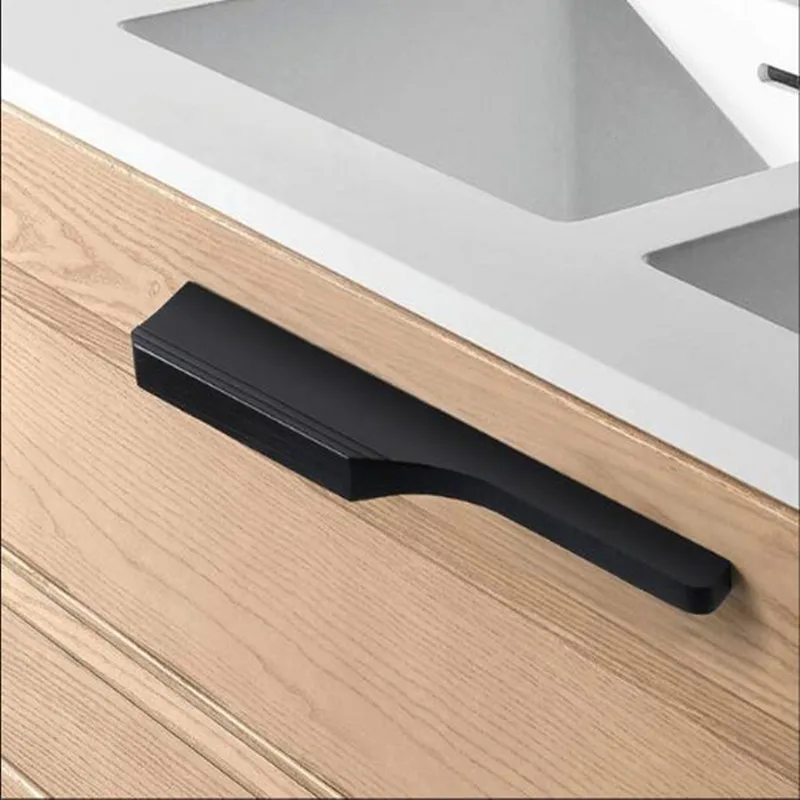 Brushed Brass  Factory Price Furniture Handle  Kitchen Cabinets special design Pulls cupboard arched handle Rome Stylish Aluminum  drawer pulls  