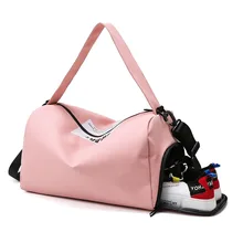 

Gym Bag Diagonal Men's And Women's Swim Bag Fashion Yoga Training Bag High-capacity Shoes-bit Storage Travel Bag Waterproof