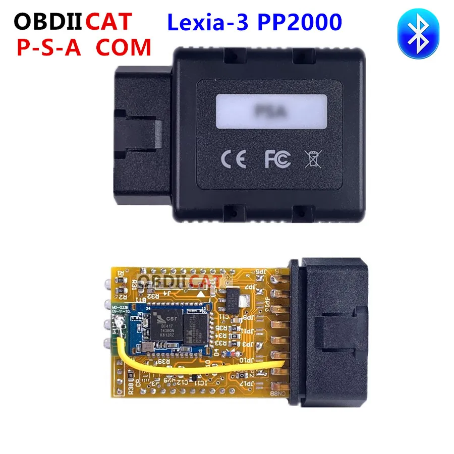 Новейшее качество PSA-COM Bluetooth подключение для Citr-o-en/Pe-ug-eot Замена Can Клип Re-n-o COM PSA OBD2