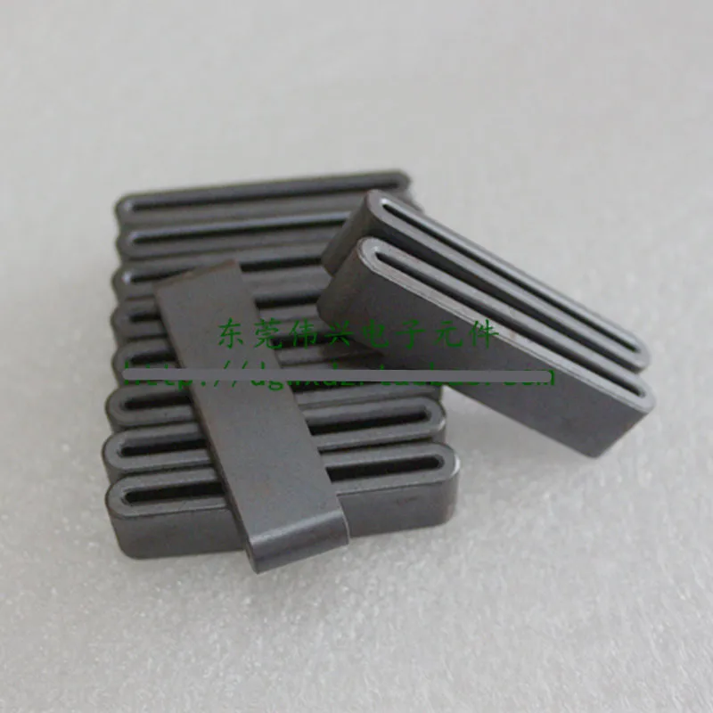 10 Pz Cavo Piatto Fs Anime Di Ferrite Ni-Zn Filtro In Ferrite Bobina Induttore Cavo Nucleo Magnetico Piatto Fs16 * 5*12 Fs25 * 5*12 Fs40 * 6.5*12