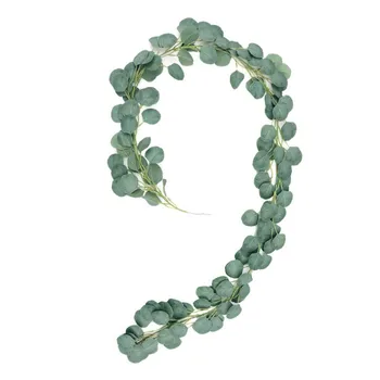 

Green Artificial Hanging Leaf Garland Plants Vine Leaves For Home Bathroom Decoration Garden Party DIY Decor