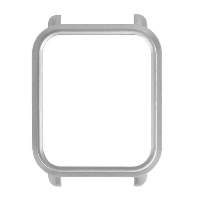 Silver Защитный чехол для Xiaomi Huami Amazfit Bip BIT PACE Lite Youth Smart watch ремешок пластиковый корпус ПК Бампер - Цвет: Silver