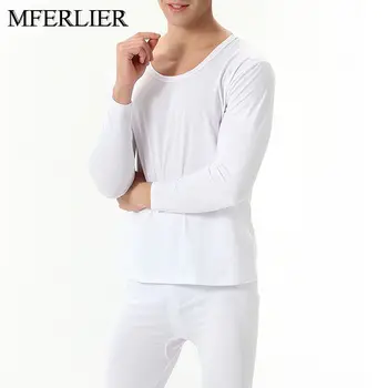 

Autumn Spring long johns men Plus size 5XL 6XL Bust 160cm long sleeve clothes for men