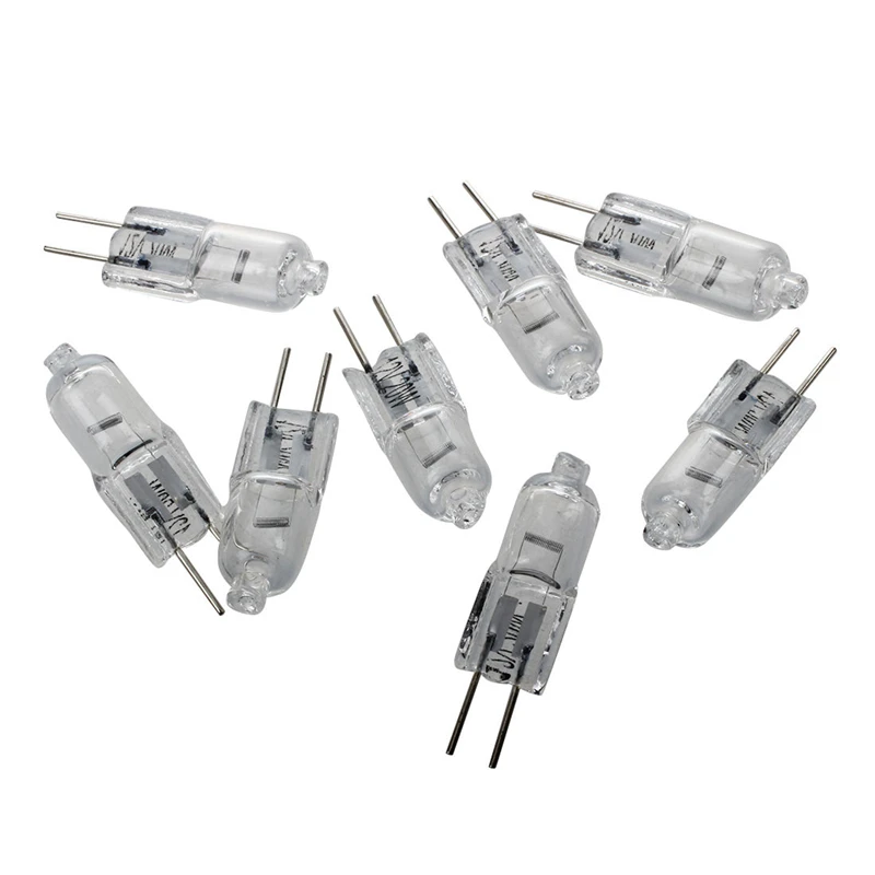 12V 20 Вт галогенная лампа теплого белого света светильник лампы Bi-Pin Базовая 8 шт. |