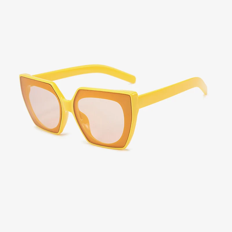 ALOZ MICC роскошные квадратные солнцезащитные очки для женщин, модный бренд, негабаритных ацетатных солнцезащитных очков, женские сексуальные очки UV400 Q732 - Цвет линз: C7