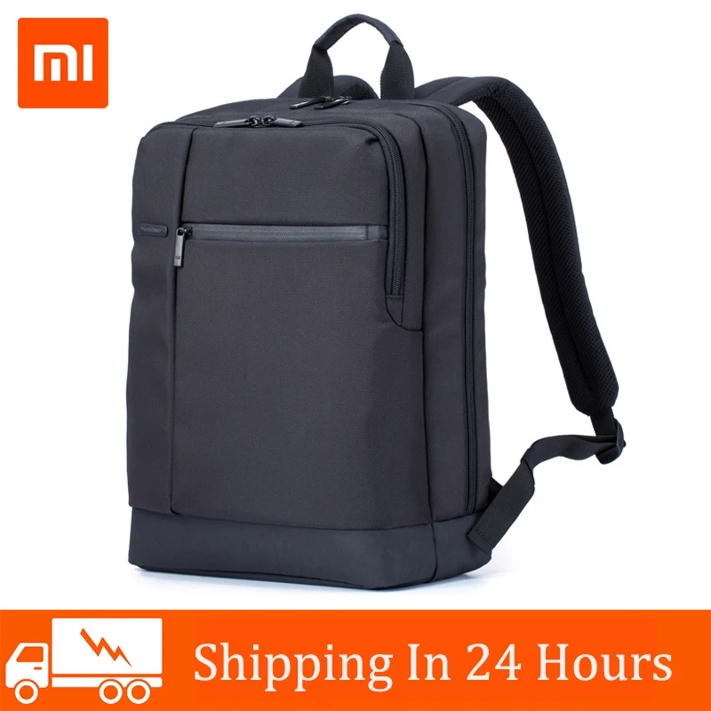 Xiaomi Travel Business Backpack with 3 Pockets Large Zippered Compartments Backpack Polyester 1260D Bags for Men Women Laptop