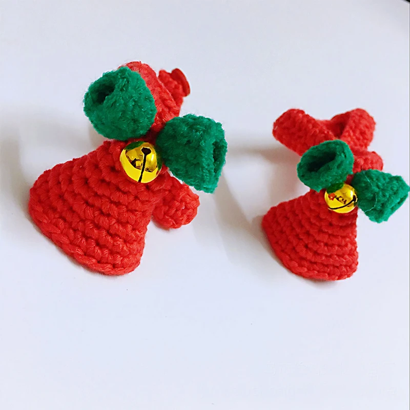

Pet Supplies Pet Collars Handmade Custom Christmas Bow Tie Small Dog Collar Cat Pet Accessories