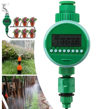 

Electronic Garden Watering Timer Lcd Display Garden Automatic Irrigation Controller Intelligence Valve Watering Control Device