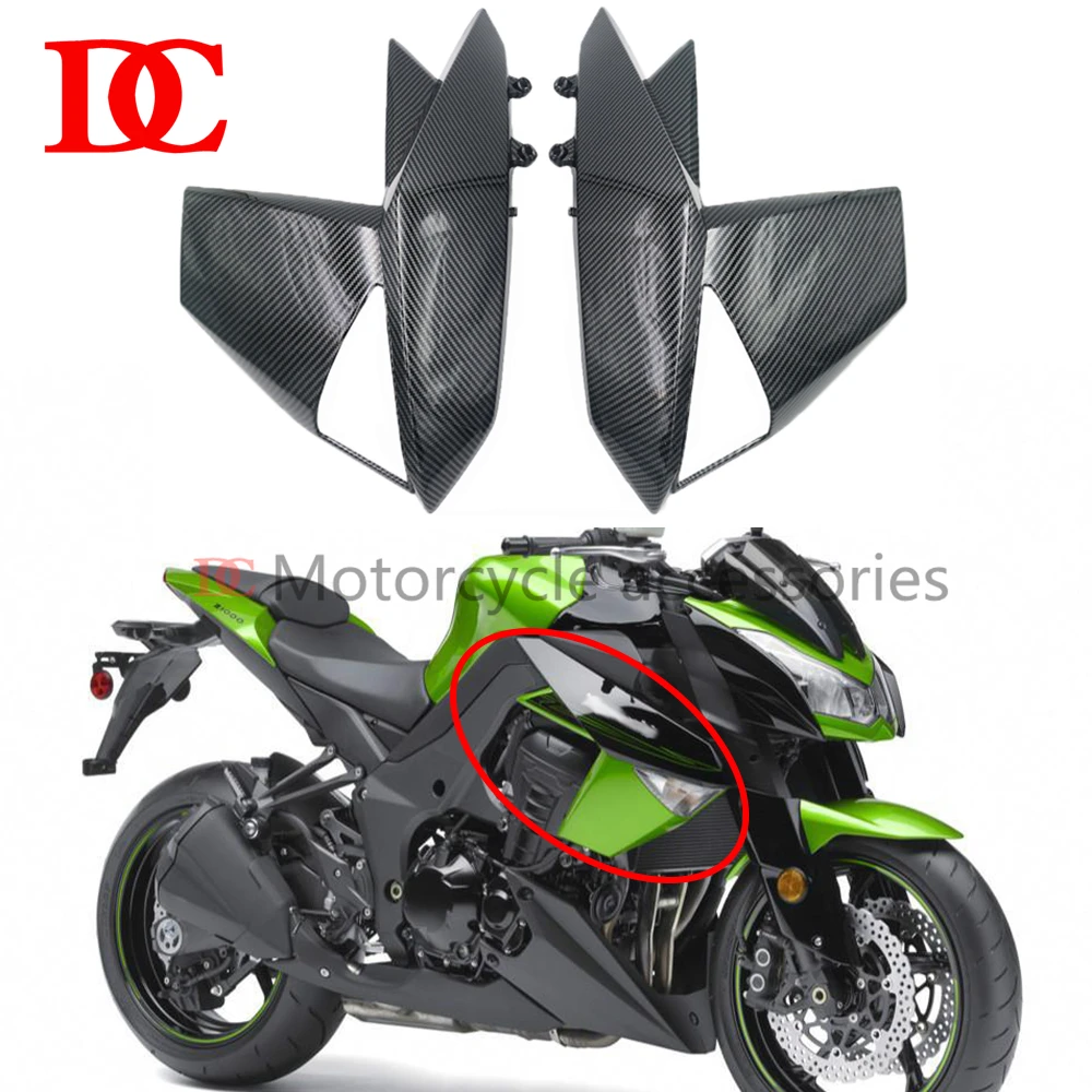Carbon Fiber Kawasaki Z1000 2010 2011 2012 2013 Front Turn Signal