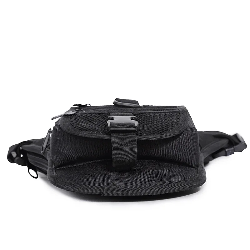 Men Waterproof Nylon Drop Leg Bag Fanny Waist Pack Thigh Belt Hip Bum Military Tactical Motorcycle Riding Multi-purpose Pouch