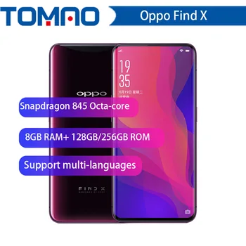 

Original Oppo Find X LTE Mobile Phone Snapdragon 845 Android 8.1 6.42" IPS 2340X1080 8GB RAM 256GB ROM 25.0MP Face ID Smartphone
