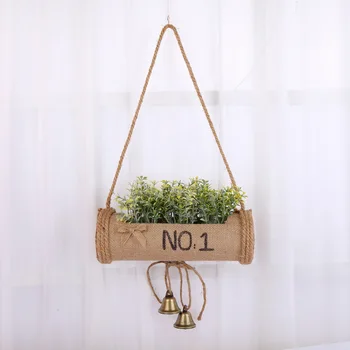 

Macrame Wall Hanging Flower pots Cachepot Planter Hanger Holder Rattan Balcony Outdoor Decor Bonsai Succulent Garden Geometric