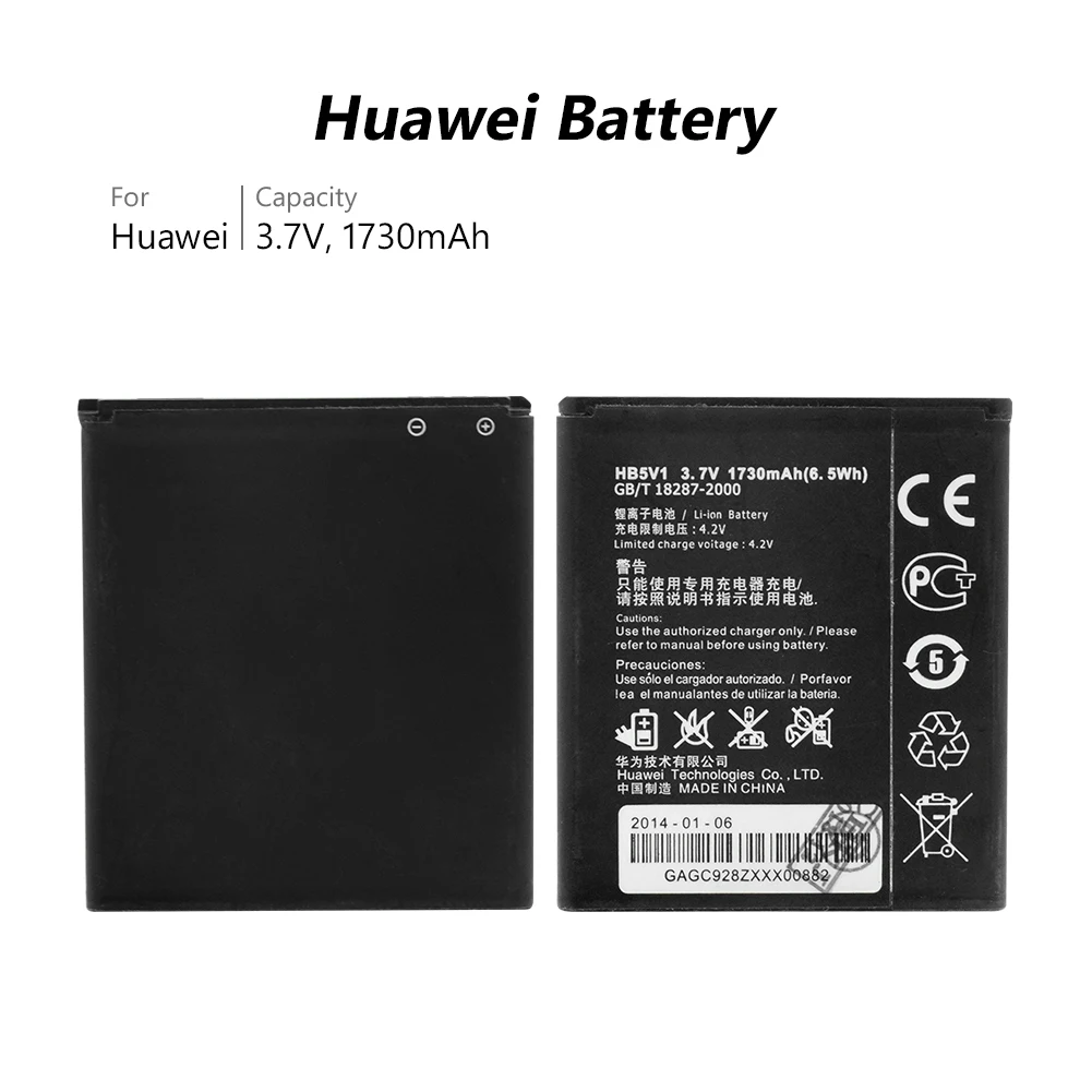 HB5V1 литиевая батарея телефона Батарея для huawei G350 W1 Y300C Y360 Y511 Y516 Y541 Y560 U8833 Y300C Y336 Y360 Y500 Y511 Y516 Y520 Y535C