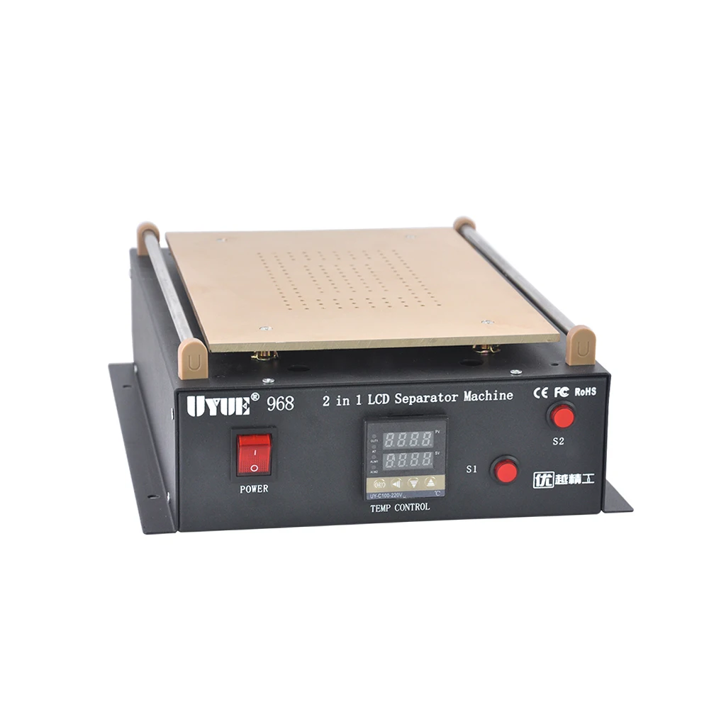 

968 Built-in Dual Vacuum Pump 14 inch for iPad for iphone Glass LCD Separator Split Screen Repair Machine for Samsung Tablet PC