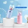 Cute Cow Humidifier Portable Female Makeup Water Replenishment Instrument Handheld USB Women Perfume Alcohol Nano Sprayer 5