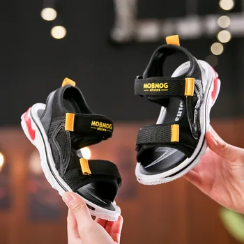 

Summer Children Sandals for Girls Boys 2020 New Fashion Middle and Big Beach Shoes Baby Breathable Soft Non-slip Kids Sandals