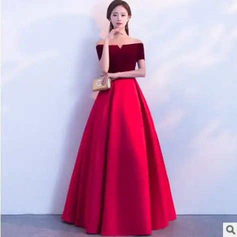 Длинные платья JaneyGao - Цвет: as picture