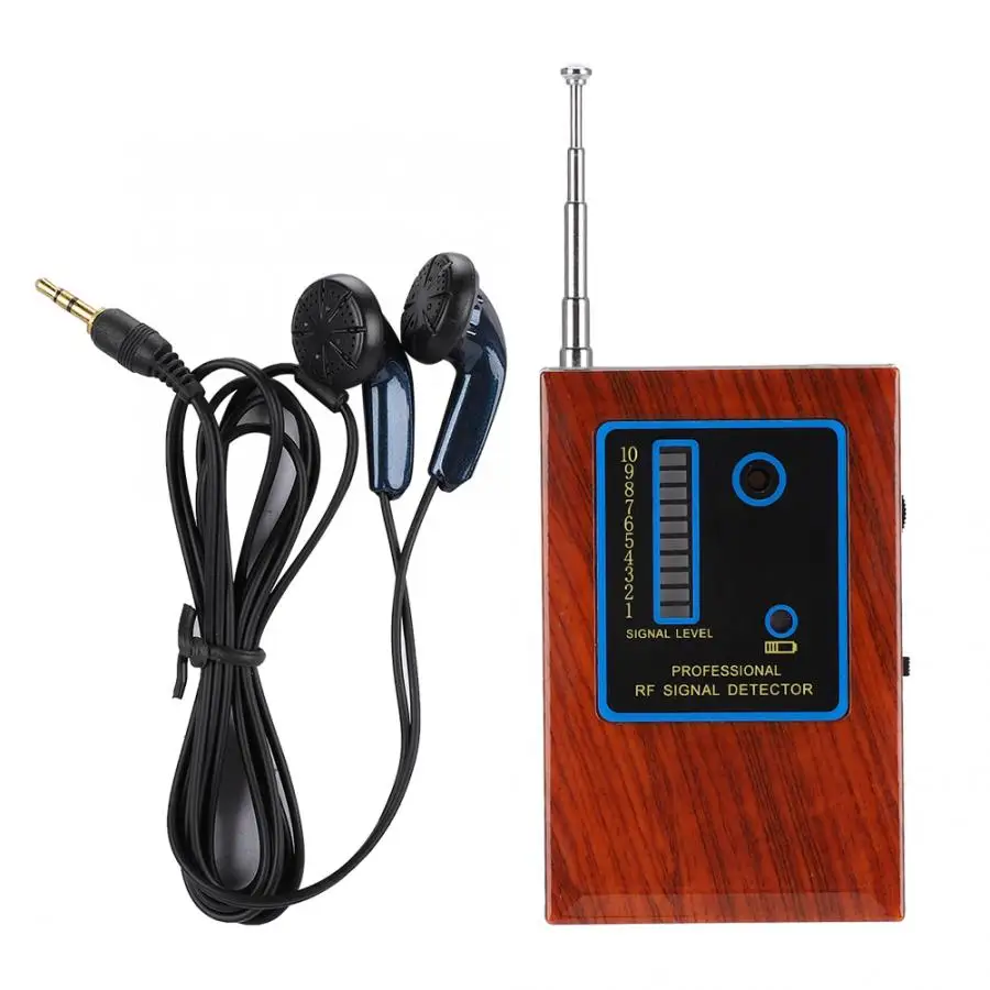 

Wireless Signal Detector Finder Scanner Bug GPS Mini Camera Detect Device Anti-Tracking Security camera detector