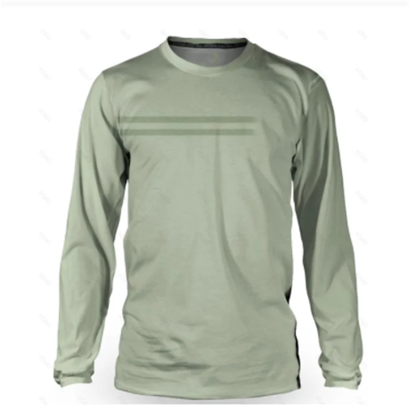 Newest Racing Long Sleeve T-Shirt Bicycle Clothing Cycling Tops  Downhill Jersey Motorcycle And Motocross Wear MTB Shirt For Men 2