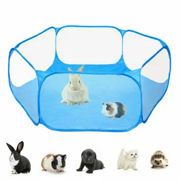 

2020 HOT Portable Pop Open Indoor / Outdoor Small Animal Cage Game Playground Fence for Hamster Chinchillas And Guinea- Pigs
