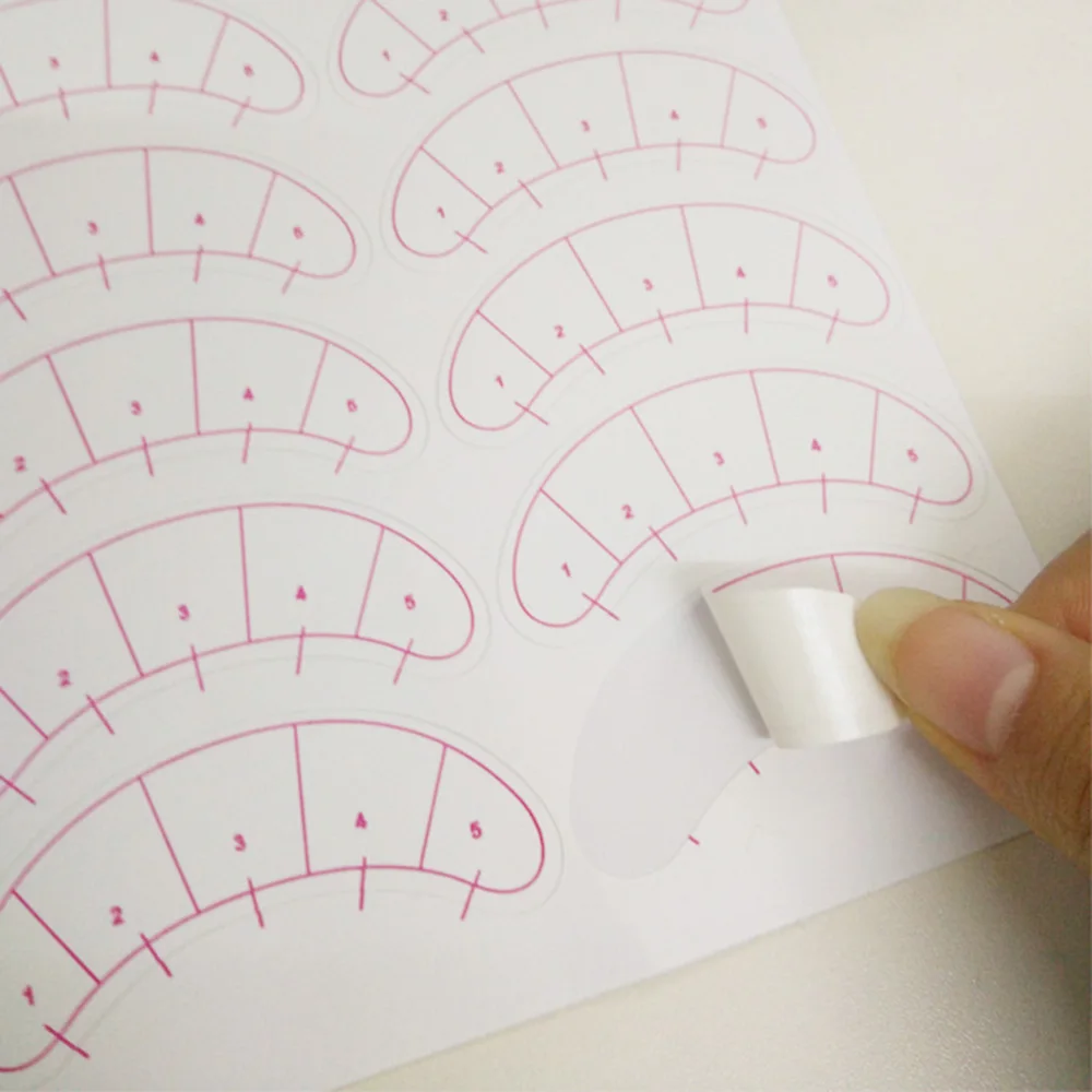 

140PCS Paper Patches 3D Eyelash Under Eye Pads False Eyelash Extension Paper Patches Eye Tips Sticker Make Up Tools