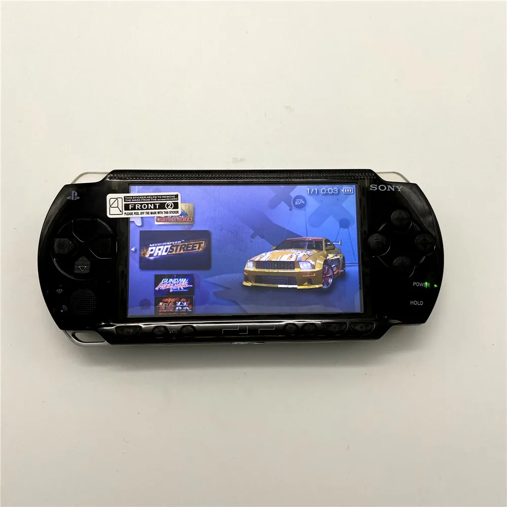 PSP con nueva carcasa reacondicionada profesionalmente para Sony PSP-1000 consola de juegos de Sistema Portátil PSP 1000 - 3
