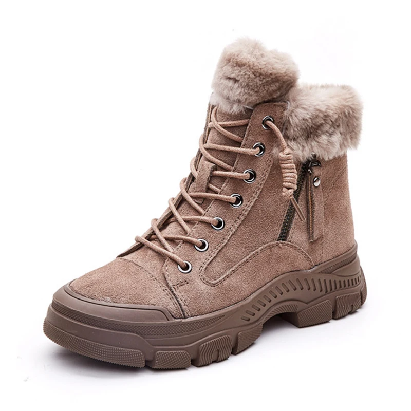Designer Snow Boots Women Heels Sports Winter Shoes Woman Booties