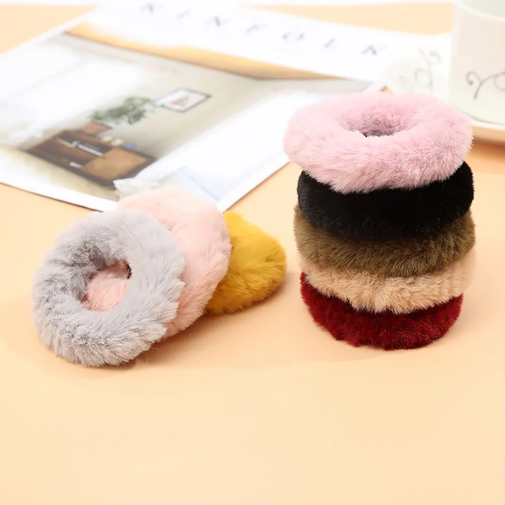 

1 PC Hair Loop Elastic Hair Bands for Women or Girls Hair Accessories chouchou cheveux femme Women Hair Accessories Headwear