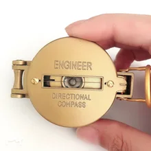 Наружный походный инструмент компаса металлический портативный объектив для альпинизма At7590