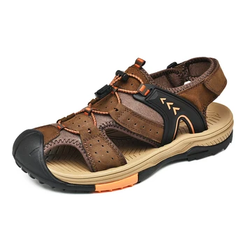 

49 flops sandalias outdoor sandalet sandals slippers couple safety beach cuero 2020 herren de mens male roman Man sandale wear