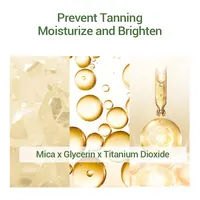 LANBENA Green Whitening Uv Sunscreen Cream Face Sunblock Body Sun Protection Solar Lotion SPF50+ Moisturizing Daily Care 40ml 3