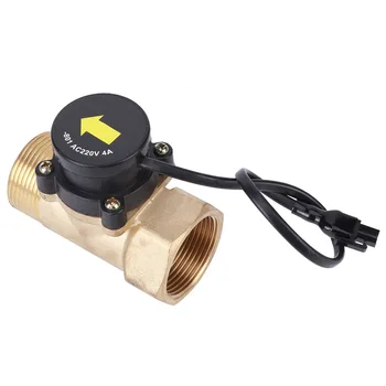

HT801 220V Water Pump Sensor Water Pump Sensor Brass Electronic Pressure Automatic Control Switch Female Thread G1 2in