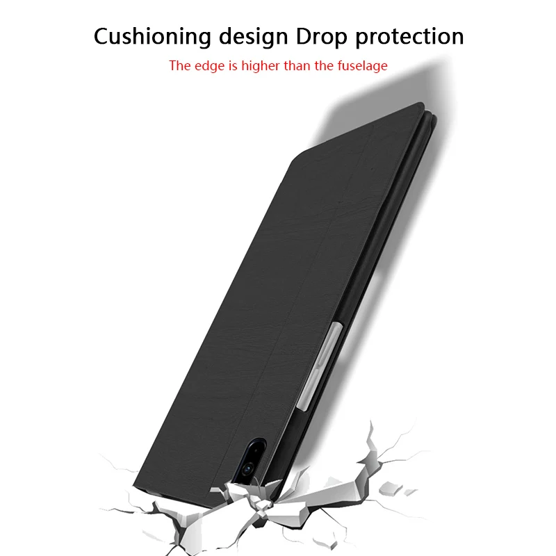 Для huawei MatePad Pro 10,8 дюймов чехол для планшета с текстурой древесины из искусственной кожи Легкий флип-чехол с подставкой Поддержка автоматического сна/пробуждения