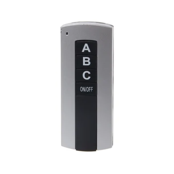 

Wireless 3 Channel ON/OFF Lamp Remote Control Switch Receiver Transmitter F3MB