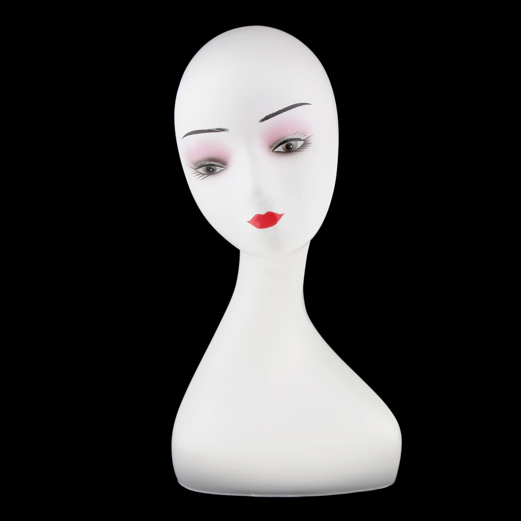 Mannequin Manikin Head Model Wig Hat Cap Scarf Jewelry Display Holder Stand