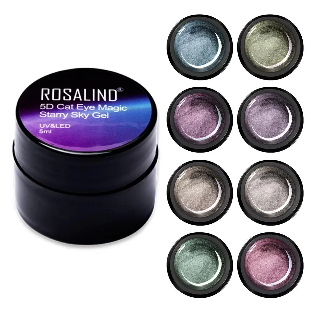 Chameleon Cat Eyes UV Gel Polish Nail Art Soak Off Base Top Coat Gel Magnet Stick Tools Cat Eyes Gel Magic star meteorite Kits