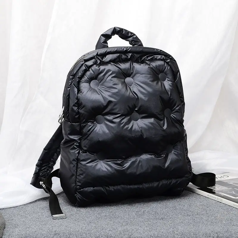 

2020 New Women Winter Space Cotton Computer Backpack Notebook Unisex Large Capacity School Bag Waterproof Business Bagpack