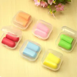 Bouchons d'oreilles en mousse souple, isolation phonique, Anti bruit, sommeil, voyage, réduction du bruit 