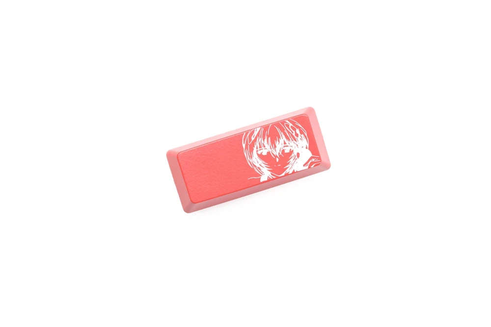 Red Enter Rei x1 Новинка блеск через Keycap ABS Выгравированный блеск-через ЕВА АСУКА Ayanami shinikari Shinji черный красный введите заднее пространство для клавиатуры - Цвет: Red Enter Rei x1