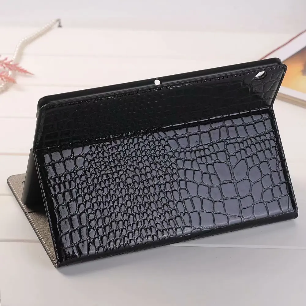Coque крокодила для huawei MediaPad T5 10,1 ''AGS2-W09/L09/L03/W19 Роскошный чехол PU Слот для карт Funda для huawei T5 10 чехол