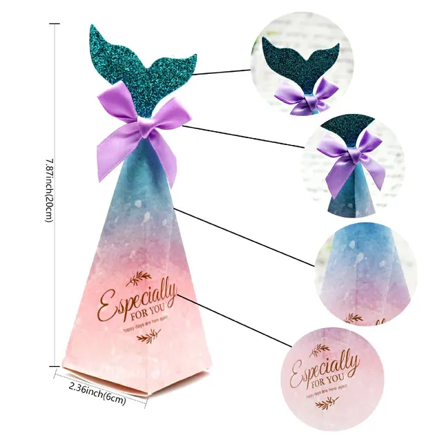 mermaid sweet boxes