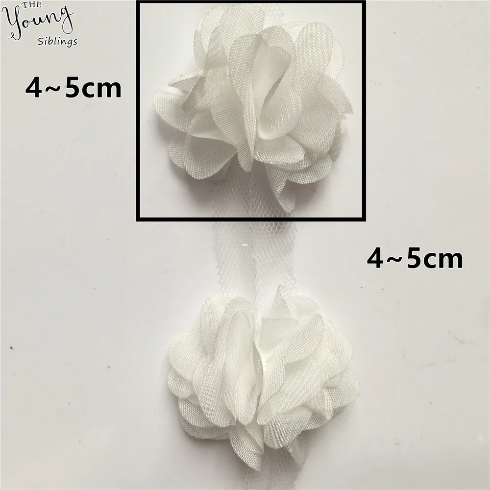 YL1562 1 ярд многоцветный шифон 3D Кружева Цветы кружевная отделка Ткань DIY кружева свадебное платье украшения аксессуары товары для шитья и рукоделия - Цвет: YL1562