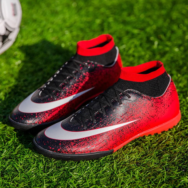 ZHENZU новые футбольные ботинки для бега мужские сникерсы Дети Мальчики ...