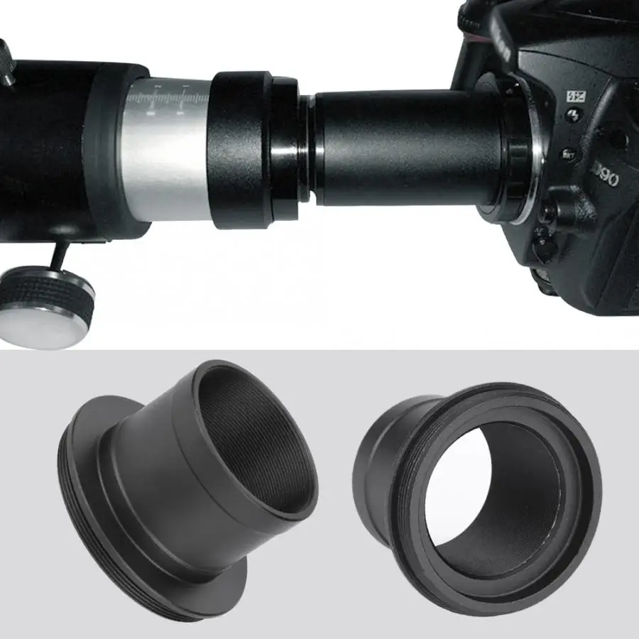 1.25Inch T Mount Telescope Lens to M42 X 0.75 Thread Adapter for Astro