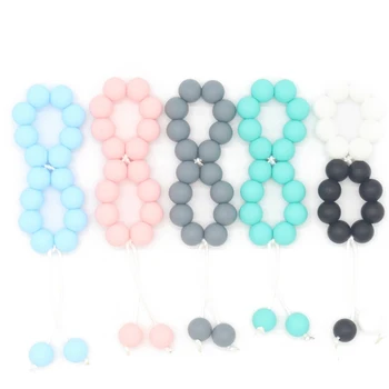 

Baby Teether Silicone Silicone Baby Teether Bracelet Teething Stick Neonatal Tooth Care Products New Arrival