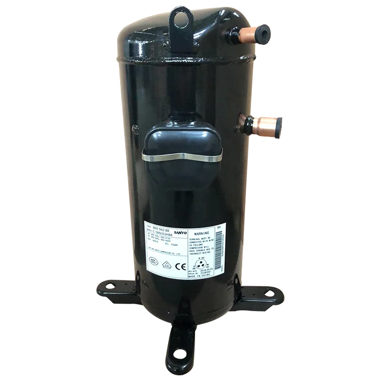 380v sanyo scroll compressor 4.5hp r407c C SBN353H9A deep freezer